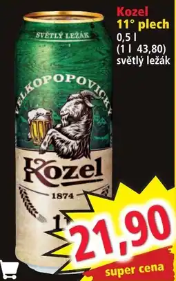 Norma Kozel světlý ležák nabídka