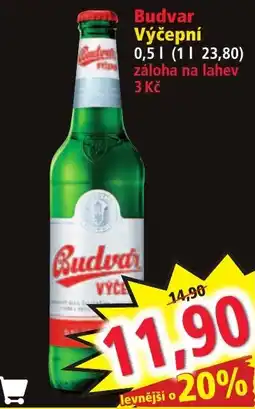 Norma Budvar Výčepní nabídka
