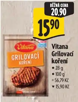 Albert Vitana Grilovací koření nabídka