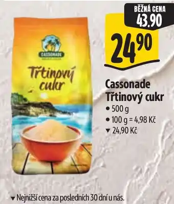 Albert Cassonade Třtinový cukr nabídka