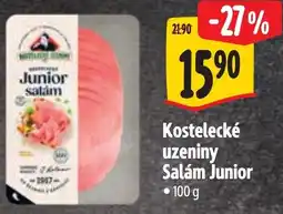 Albert Kostelecké uzeniny Salám Junior nabídka