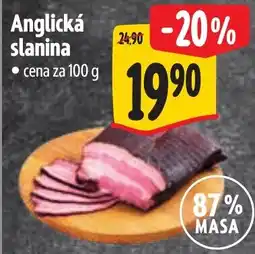 Albert Anglická slanina nabídka