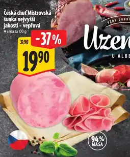 Albert Uzena šunka vepřová nabídka