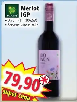 Norma Bio Sonne Merlot IGP nabídka