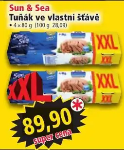 Norma Sun & Sea tuňák ve vlastní šťávě nabídka