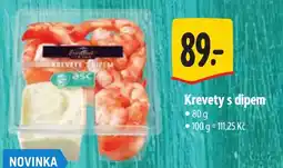 Albert Excellent Krevety s dipem nabídka