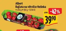 Albert Albert rajčata na větvičce nelinka nabídka