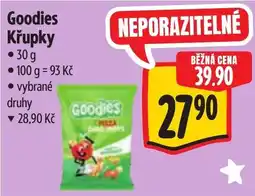 Albert Goodies Křupky nabídka