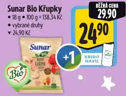 Albert Sunar Bio Křupky nabídka