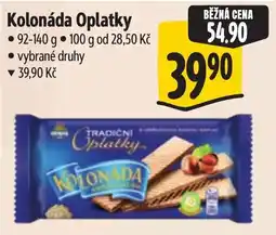 Albert Kolonáda Oplatky nabídka