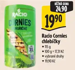 Albert Racio Cornies chlebíčky nabídka