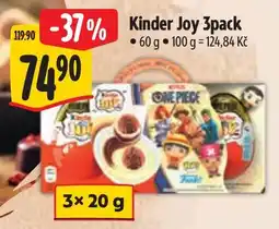 Albert Kinder Joy 3pack nabídka