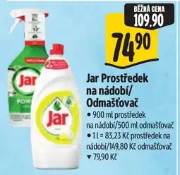 Albert Jar Prostředek na nádobí/Odmašťovač nabídka