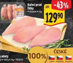 Albert Kuřecí prsní řízky nabídka