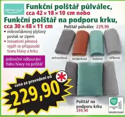 Norma Ortho-vital funkční polštář půlválec nabídka