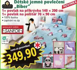 Norma Dekamex Dětské jemné povlečení Biber nabídka
