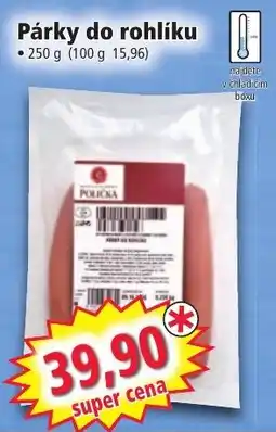 Norma Párky do rohlíku nabídka