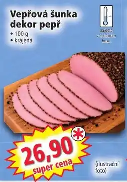 Norma Vepřová šunka dekor pepř nabídka