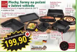 Norma Plechy, formy na pečení v žulový vzhledu nabídka
