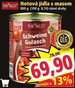 Norma Meine Mahlzeit Schweine Gulasch nabídka