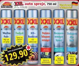 Norma XXL auto spreje nabídka