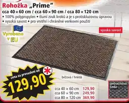 Norma Rohožka Prime nabídka