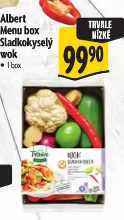 Albert Albert Menu box Sladkokyselý wok nabídka