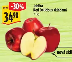 Albert Jablká red delicious skládaná nabídka