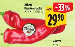 Albert Albert Paprika sladká nabídka