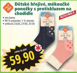 Norma Simple World Dětské hřejivé, měkkoučké ponožky s protiskluzem na chodidle nabídka