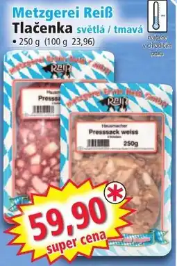 Norma Metzgerei Reiß Tlačenka světlá / tmavá nabídka