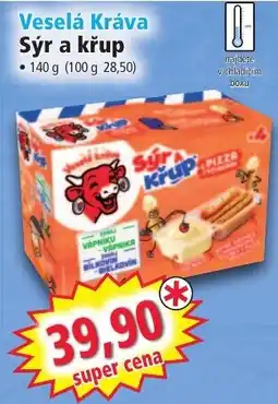 Norma Veselá Kráva sýr a krůp nabídka