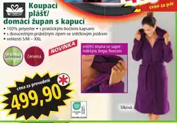 Norma Sending koupací plášť/domácí župan s kapucí nabídka