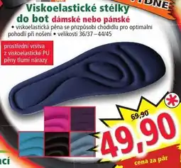Norma Viskoelastické stélky do bot dámské nebo pánské nabídka