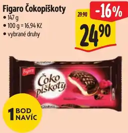 Albert Figaro čokopíškoty nabídka