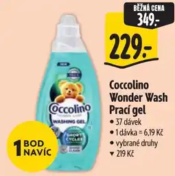 Albert Coccolino wonder wash prací gel nabídka