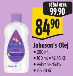 Albert Johnson's Olej nabídka