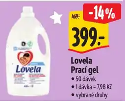 Albert Lovela prací gel nabídka