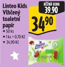 Albert Linteo Kids Vlhčený toaletní papír nabídka