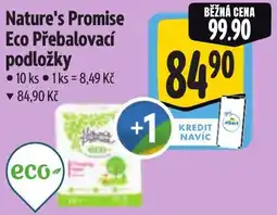 Albert Nature's Promise Eco Přebalovací podložky nabídka