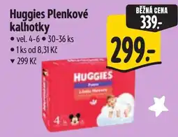 Albert Huggies Plenkové kalhotky nabídka