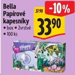 Albert Bella papírové kapesníky nabídka
