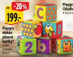 Albert Playgro Měkké pěnové kostky nabídka