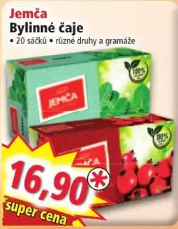 Norma Jemča Bylinné čaje nabídka