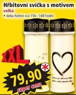 Norma Hřbitovní svíčka s motivem velká nabídka