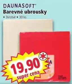 Norma Daunasoft barevné ubrousky nabídka