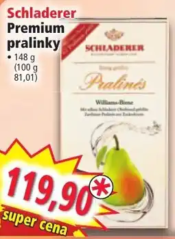 Norma Schladerer pralinky nabídka