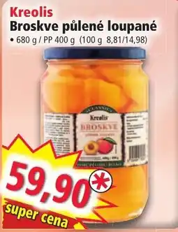 Norma Kreolis broskve pûlené loupané nabídka