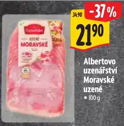 Albert Albertovo uzeně Moravské uzené nabídka