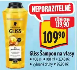 Albert Gliss Šampon na vlasy nabídka